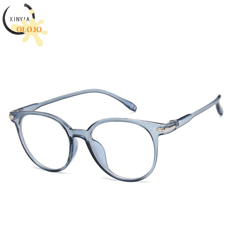 【Korea Fashion】READY STOCK Kacamata Optik Lensa Transparan Anti Radiasi untuk Wanita