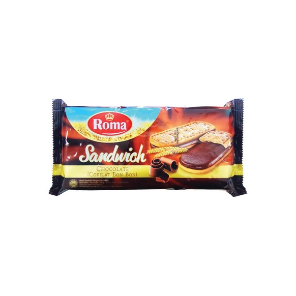 

Roma Biscuit Sandwich Chocolate 216G