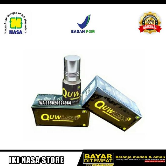 READY STOCK Quwless Nasa Obat Kuat Pria Dewasa Tahan Lama Stamina Pria Herbal Murah