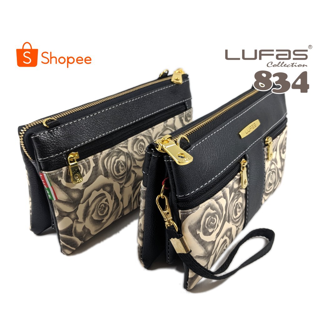 Dompet Wanita Lufas 834 Banyak Ruang Dengan Tali Panjang Muat HP