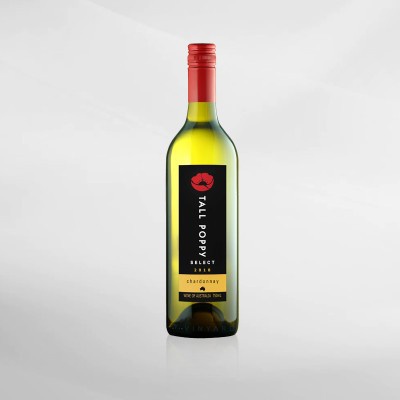 Tall Poppy Chardonnay 750 ml ( Original &amp; Resmi By Vinyard )