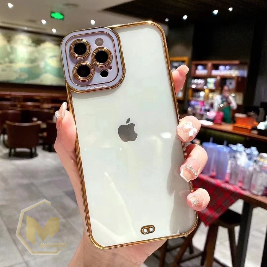 softcase plating transparan 1phone  6 6G+ x xr xs max MA2957