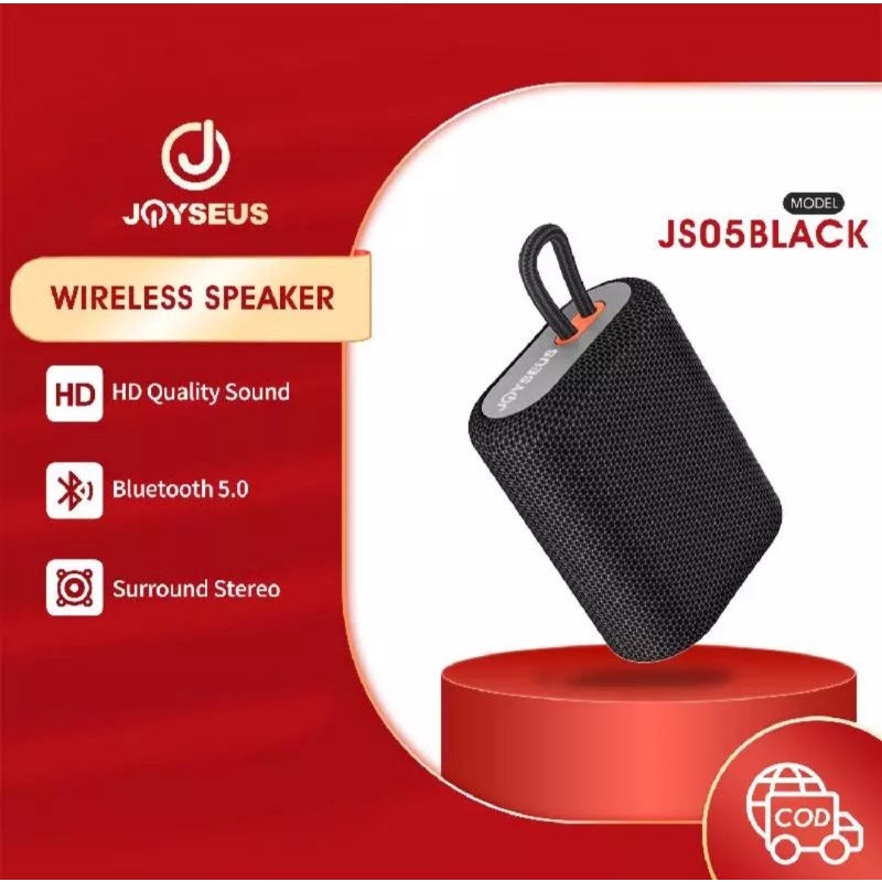 Jual JOYSEUS JS05 Bluetooth Speaker TWS Hi-Fi Sound Portable Audio