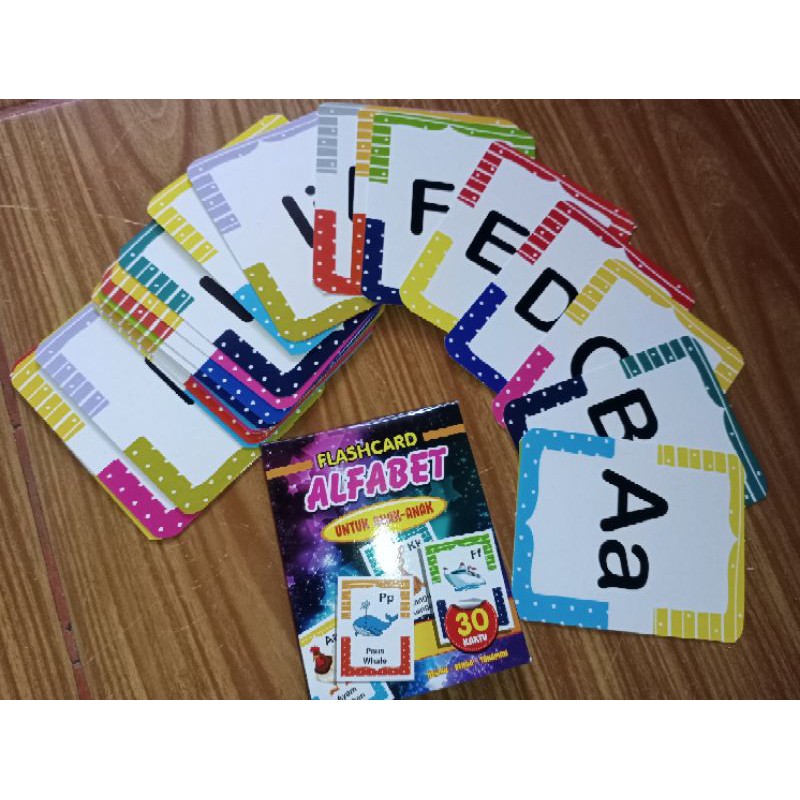FlashCard Alfabet Murah