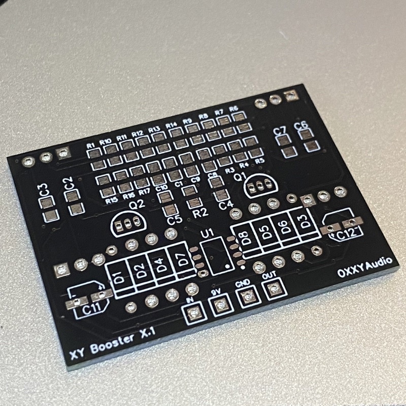 Effect Guitar Pre amp Booster Based on RC Booster Clone PCB efek gitar