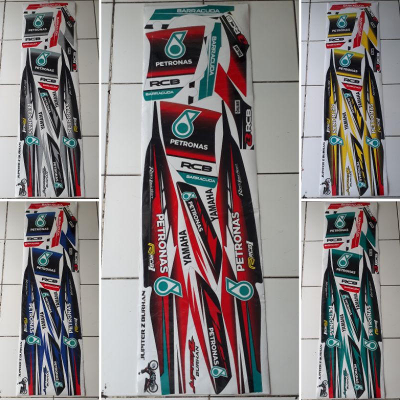 [COD] Striping Variasi Jupiter Z Burhan Petronas grafis