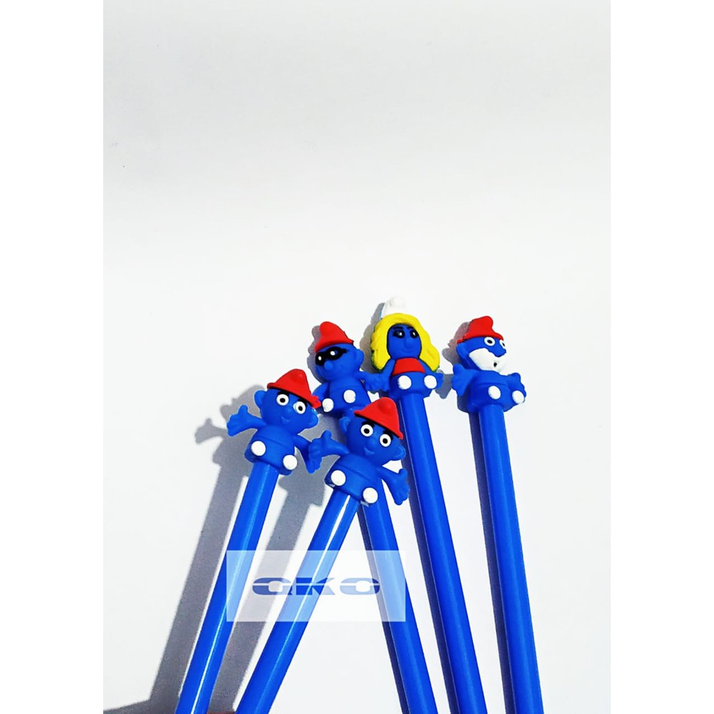 

Pen Gel Bentuk Smurf 257 1Pcs
