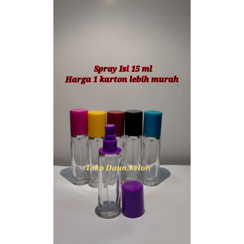 Botol spray 15 ml isi 12 botol