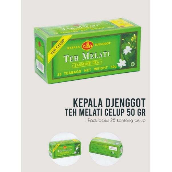 

KEPALA jenggot teh melati celup 50 gram