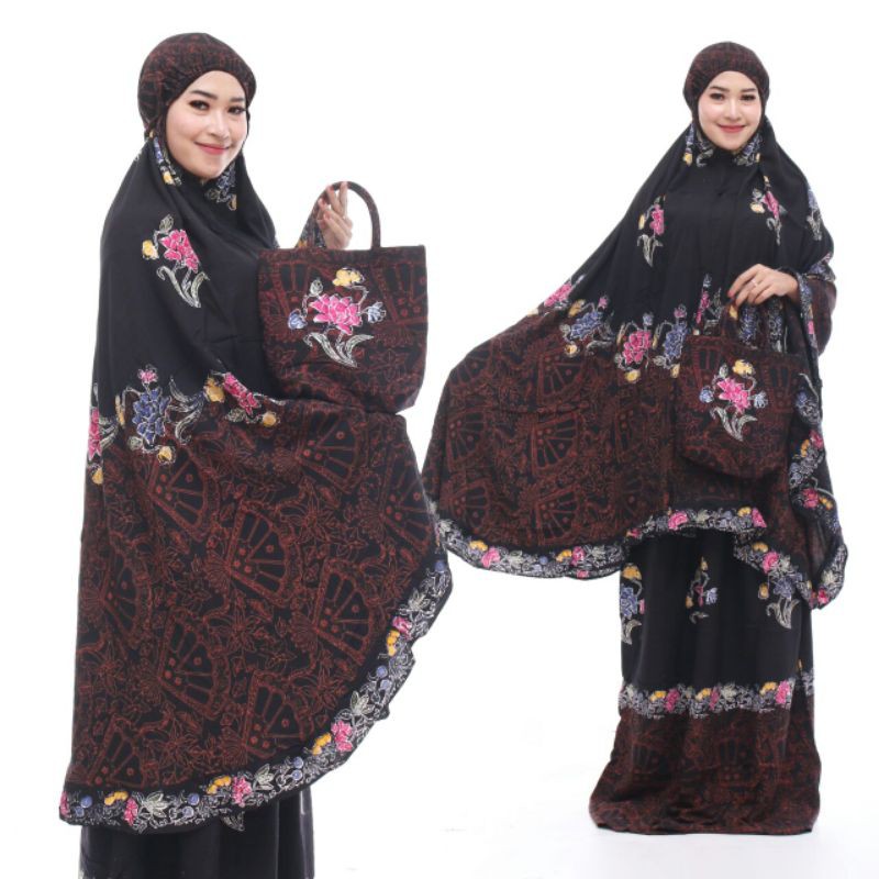 MUKENA RAYON BATIK PEKALONGAN ABSTRAK SERIES