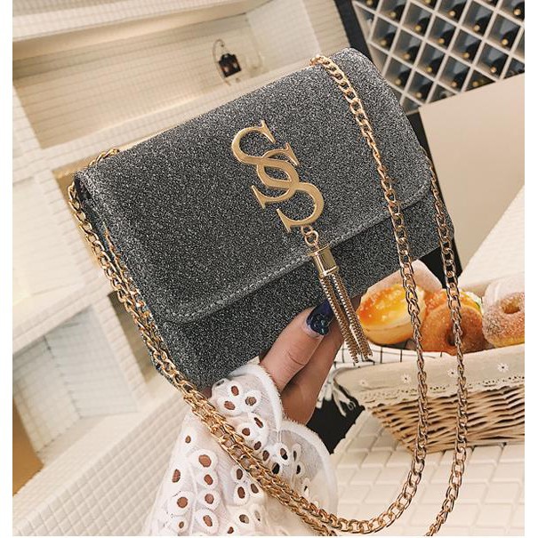 TAS076 SS Bag TAS FASHION TAS WANITA TAS CANTIK FLAP SHOULDER BAG