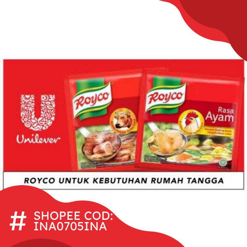 Royco Ayam / Royco Sapi / Royco Renteng 12 Sachet