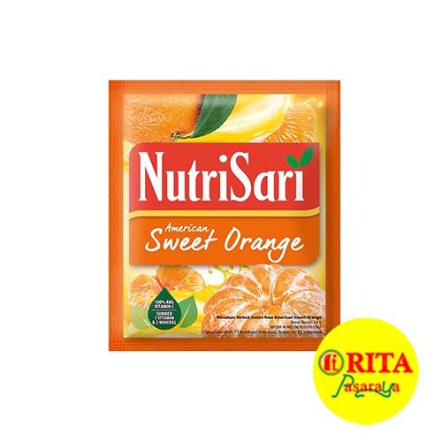 

NutriSari American Sweet Orange 10's x 14 Gr