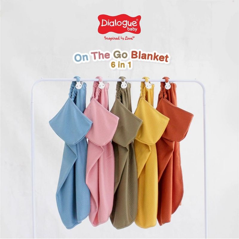 DIALOGUE Baby On The Go Blanket 6 in 1 Function DFB0044 - ALD