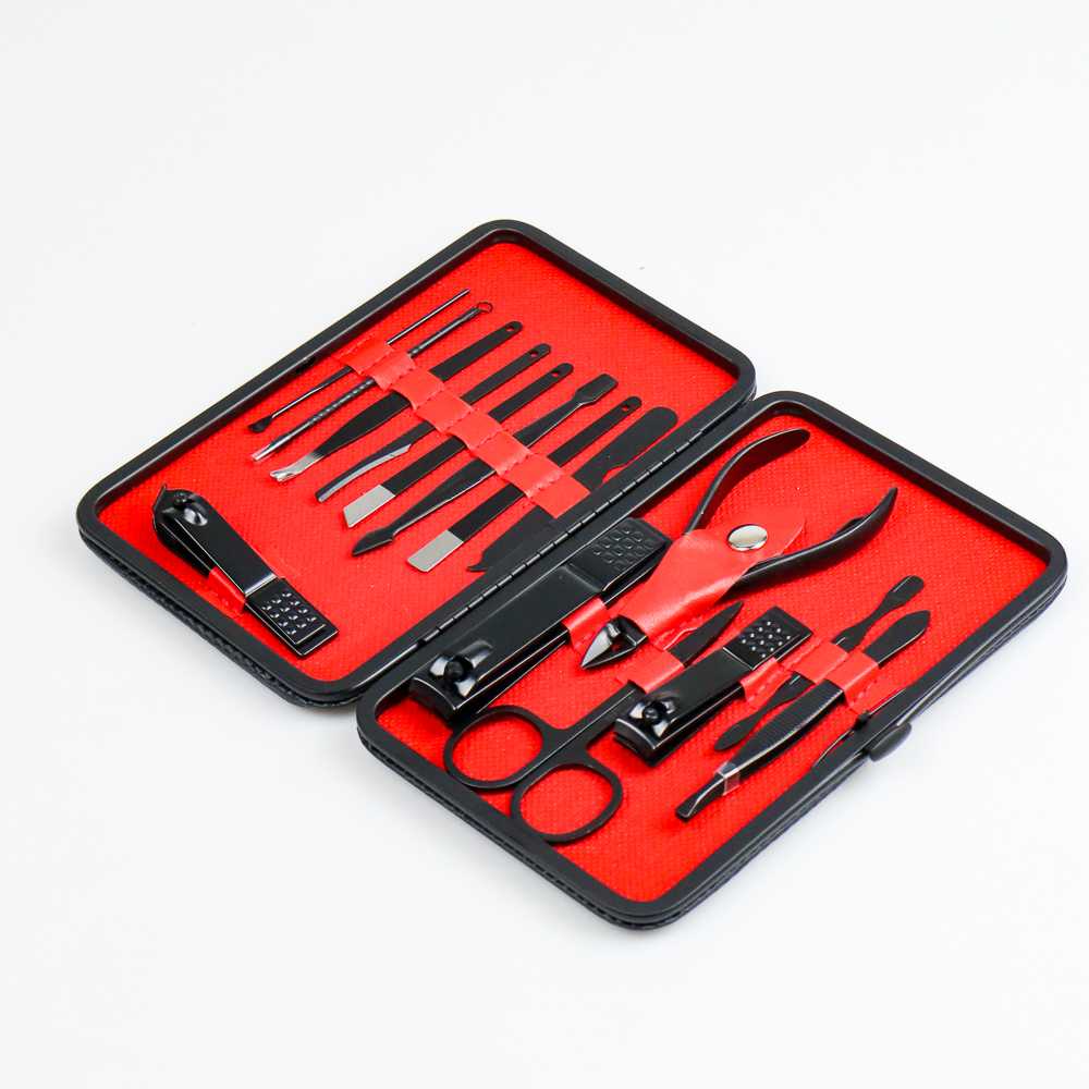 Set Manicure Pedicure Gunting Kuku 15 in 1 Biutte.co Art  - MR-6103