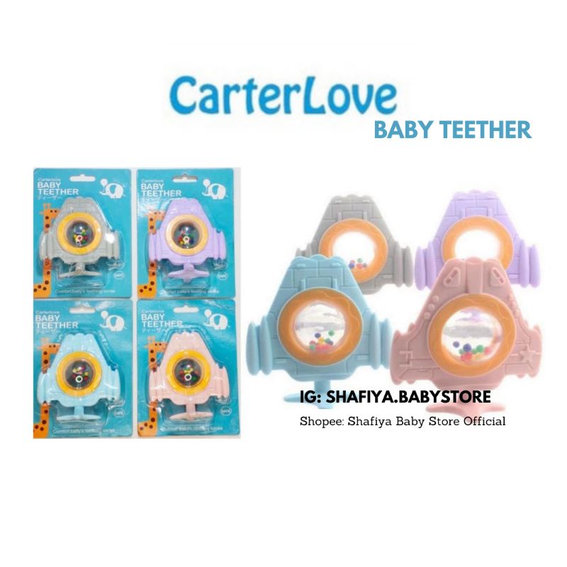 CarterLove Baby Teether Rocket Gigitan Bayi BPA Free SNI