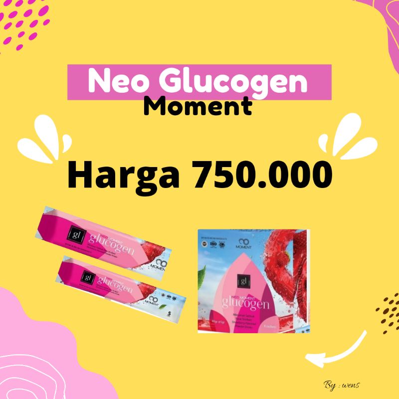 NEO GLUCOGEN MOMENT/produk asli