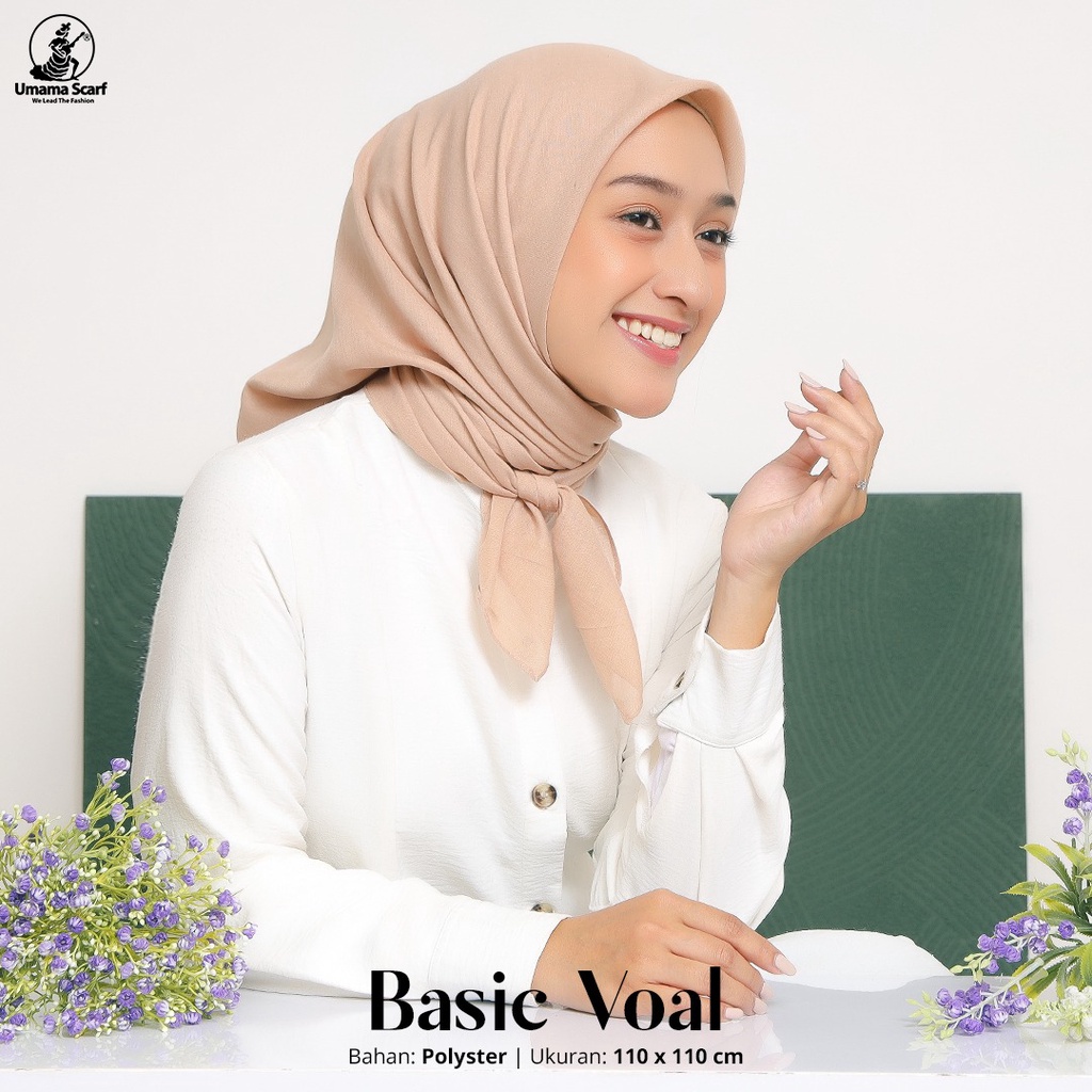 Segi Empat Polos Basic Voal Umama part 2