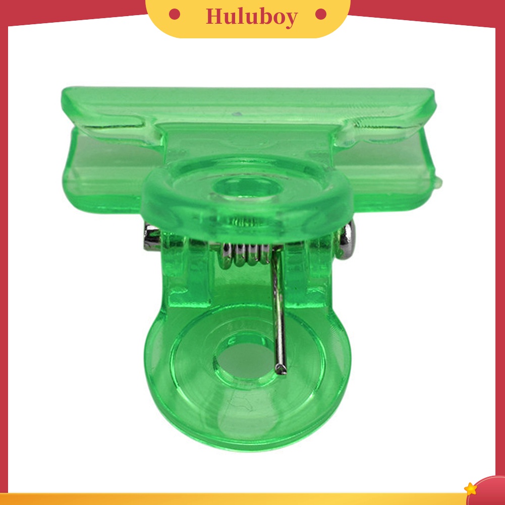 Huluboy Huluboy♡ 10pcs Klip Penjepit Extension Kuku Untuk Manicure