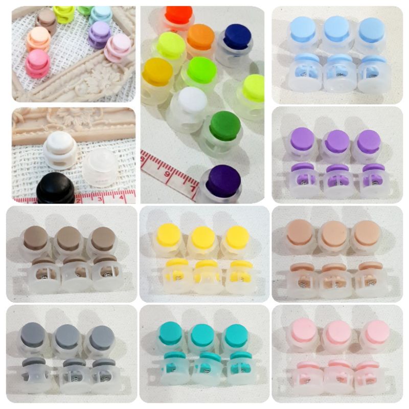 6 biji ~ 12 biji Stoper Klakson / Stopper Klakson Bahan Aksesoris Strap Masker Stopper