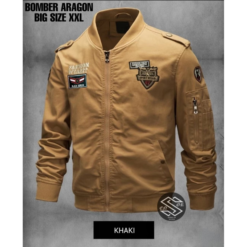 NEW ARRIVAL JAKET BOMBER ARAGON PRIA/ JAKET BOMBER/ JAKET PRIA/JAKET ARAGON BIGSIZE XXL