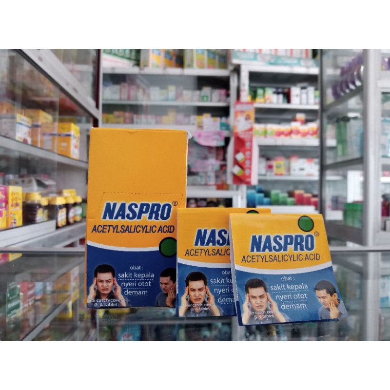 NASPRO 1 STRIP @4 TABLET - ED 07/2025