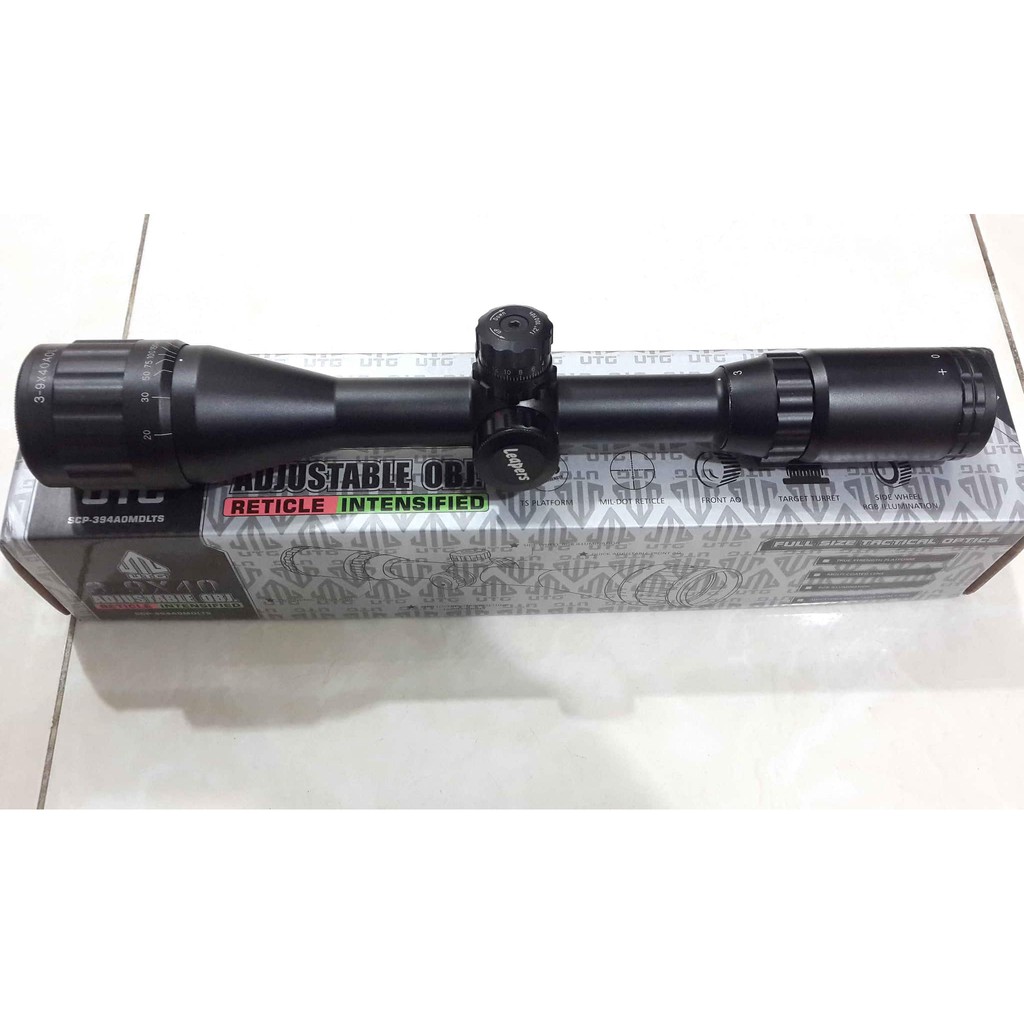 Telescope / Teleskop Senapan UTG 3-9x40