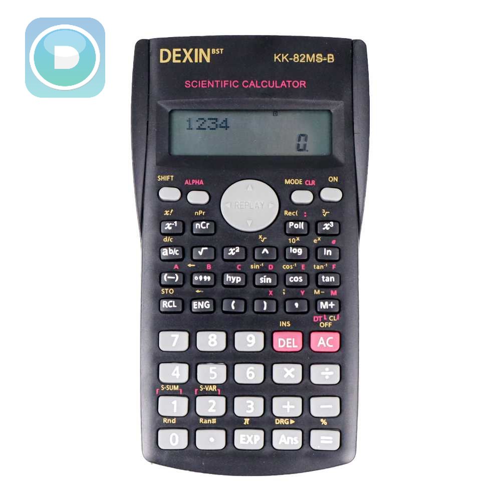 

DEXIN Kalkulator Elektronik Scientific Calculator - KK-82MS-B
