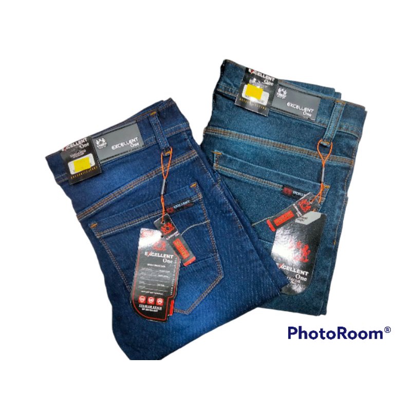 celana panjang jeans pensil pria~EXCELLENT