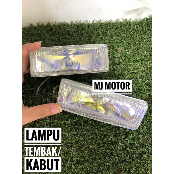 lampu tembak/lampu kabut universal buat semua motor warna kuning terang