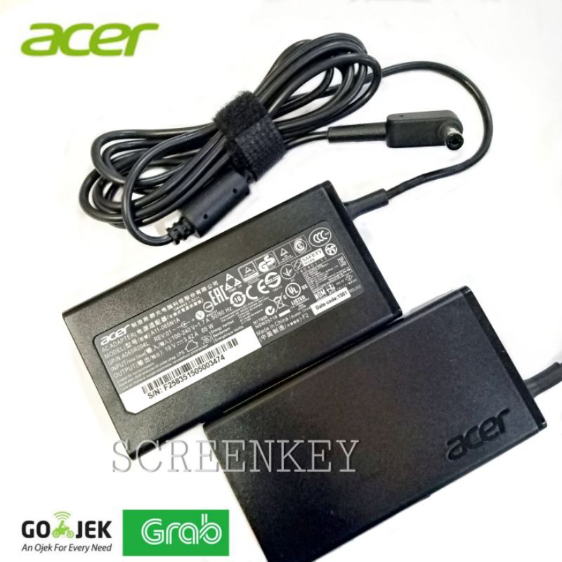 Adaptor Charger Laptop Acer Aspire E14 E5 E5-475G E5-575 E5-475 Original 19V 3.42A