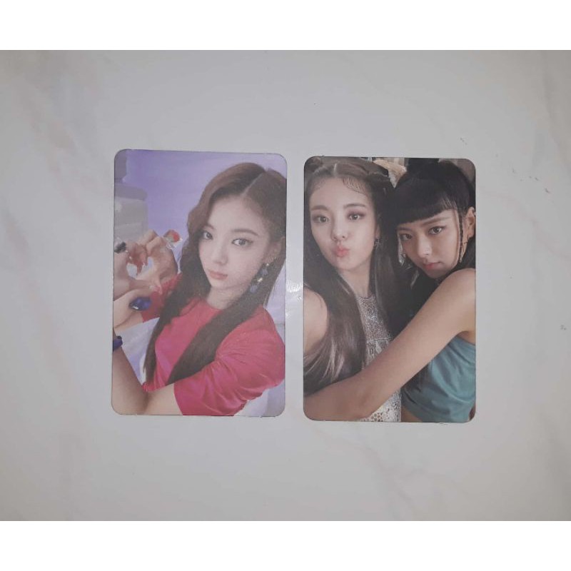 [READY STOCK] SHARING PHOTOCARD PC OFFICIAL ALBUM NOT SHY ITZY LIA YUNA