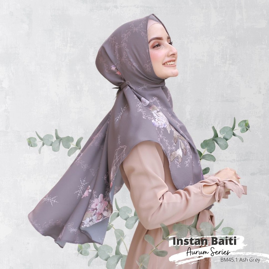 Hijabwanitacantik - Instan Baiti Aurum | Hijab Instan | Jilbab Instan-3