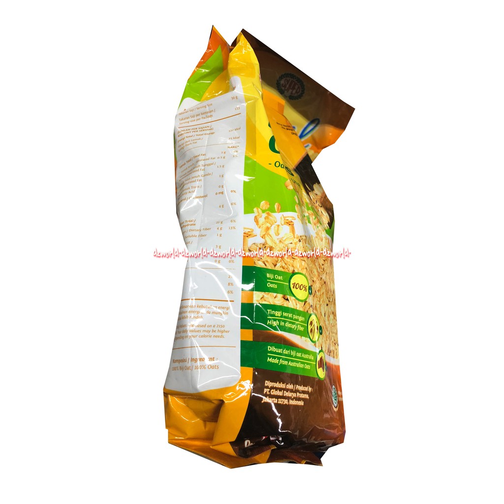 Oatsy Oatmeal Rolled Oats Oatmeal Utuh Sereal 1 Kg