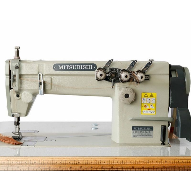 mesin jahit mh jarum3 mitsubisi new/baru