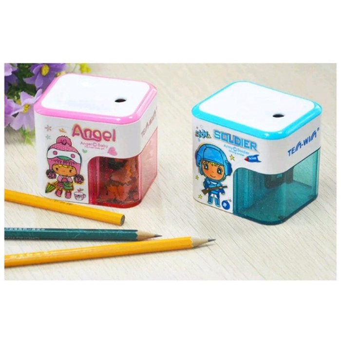 

Rautan Pensil Anak Serutan Otomatis Elektrik Protabel Tenwin 070