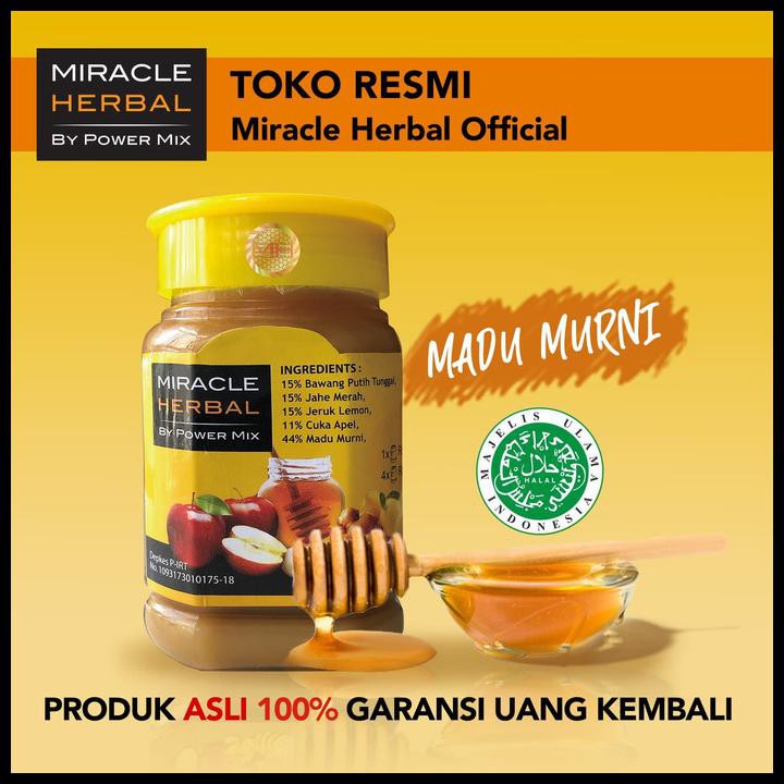 

Miracle Herbal 400Ml Madu Murni