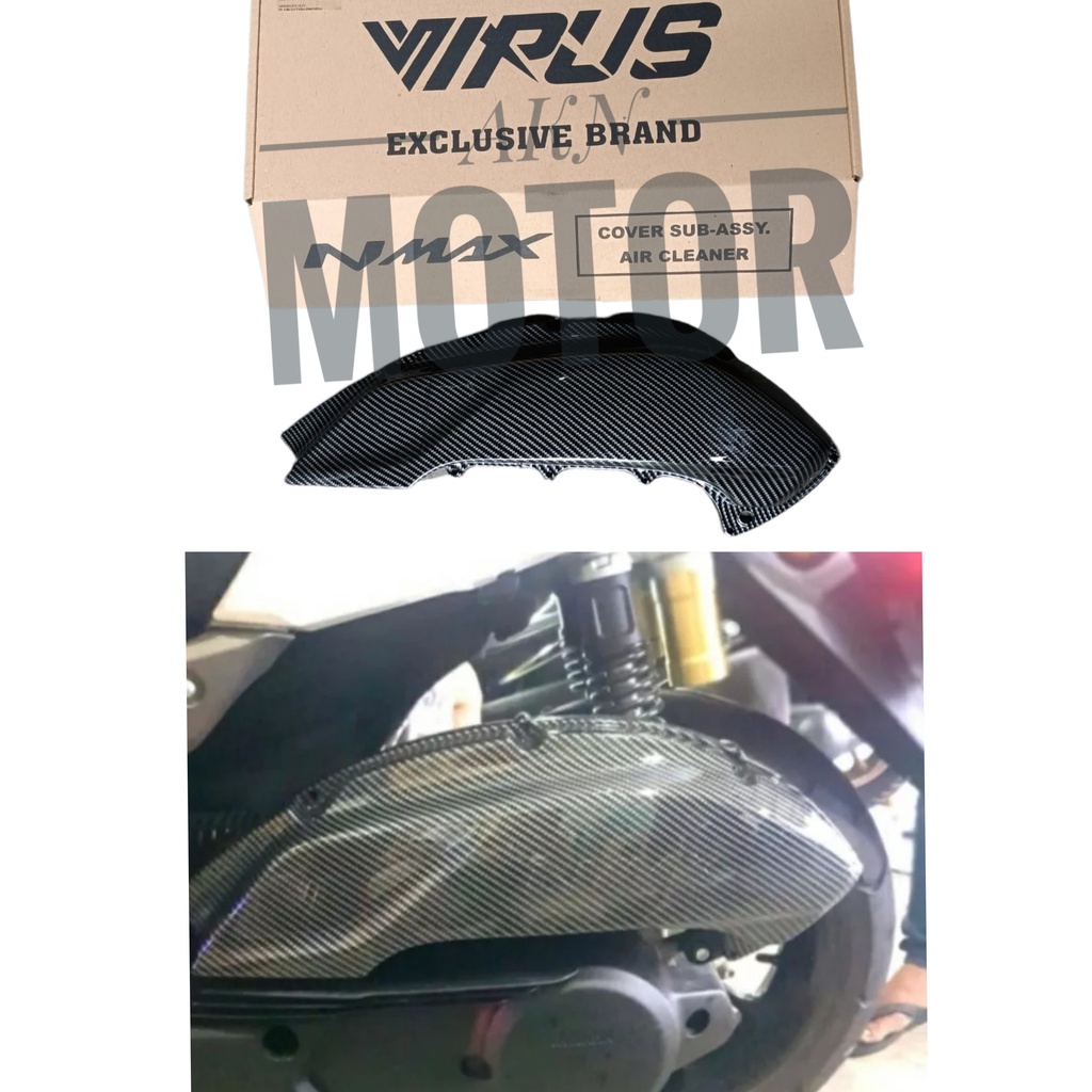 MIKA / COVER TUTUP HAWA / FILTER CARBON VIRUS NEW NMAX 155 2020-2022