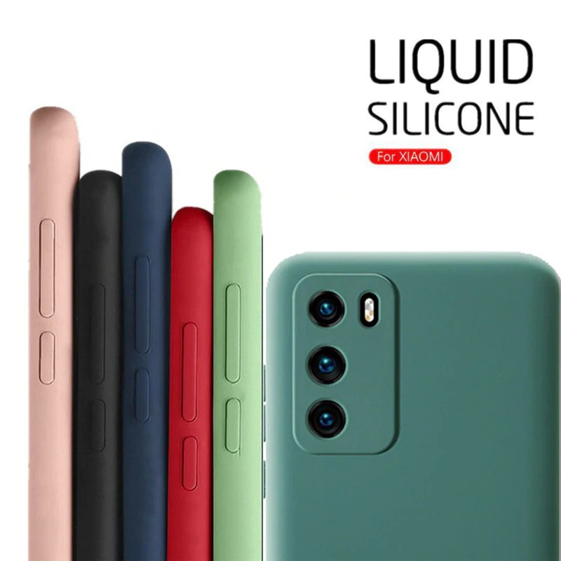 Soft Case Poco M3 + Poco M3 Pro / Redmi Note 10 5G Liquid Silikon Slim Skin Candy Macaron Bludru