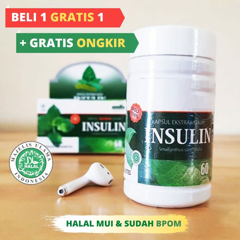 

Paket Kapsul dan Teh insulin