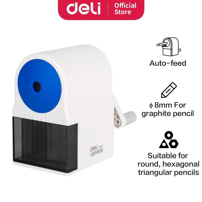 

TERBARU Deli Rotary Sharpener / Rautan Pensil dengan Pengatur Ketajaman EH502/PULPEN GEL/PULPEN LUCU/PULPEN 1 PACK/PENSIL WARNA/PENSIL 2B/PENGHAPUS JOYKO/PENGHAPUS LUCU/RAUTAN PENSIL PUTAR/RAUTAN ELEKTRIK/SPIDOL WARNA/SPIDOL PERMANEN/SPIDOL