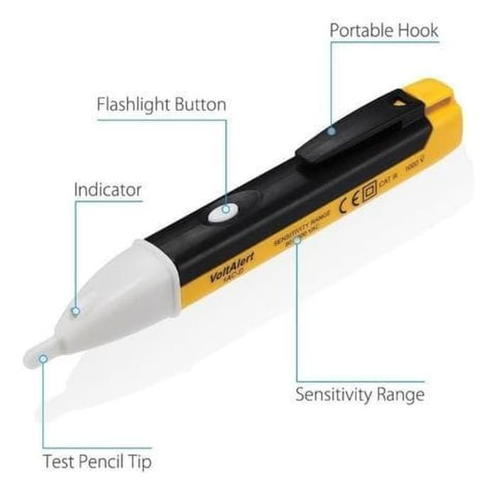 Tes Pen Listrik Non Kontak Dengan Buzzer