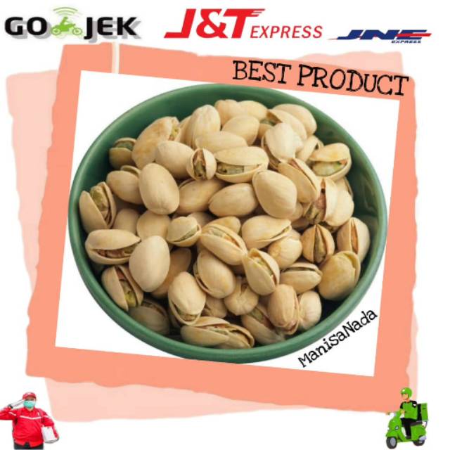 

KACANG PISTACHIO PANGGANG/KACANG KETAWA 500 GRAM