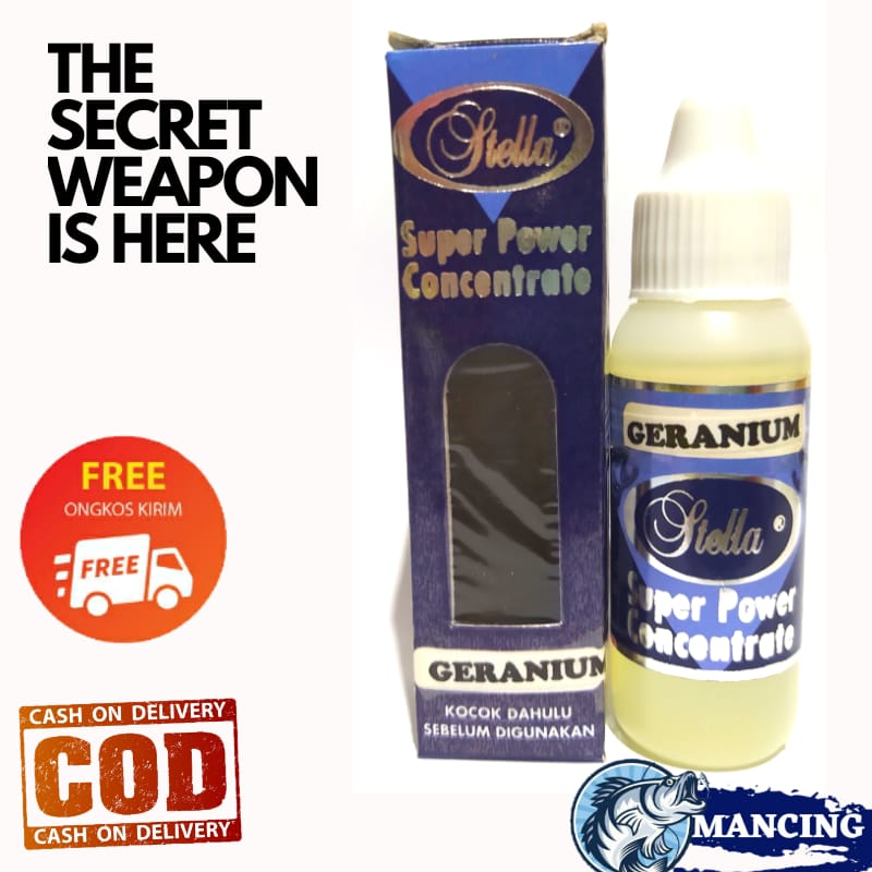 Essen Stella Geranium Dus Biru Premium Best Seller 30ml Stella Product