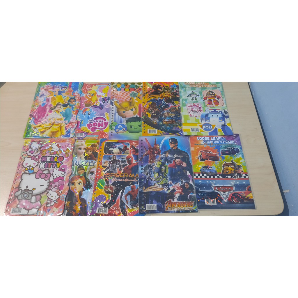 

ISI KERTAS BINDER LOOSE LEAF MOTIF KARAKTER ANAK A5 Isi 15 lembar