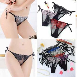 CD Bikini Tali  Samping  Transparan Allsize 6570 7069 