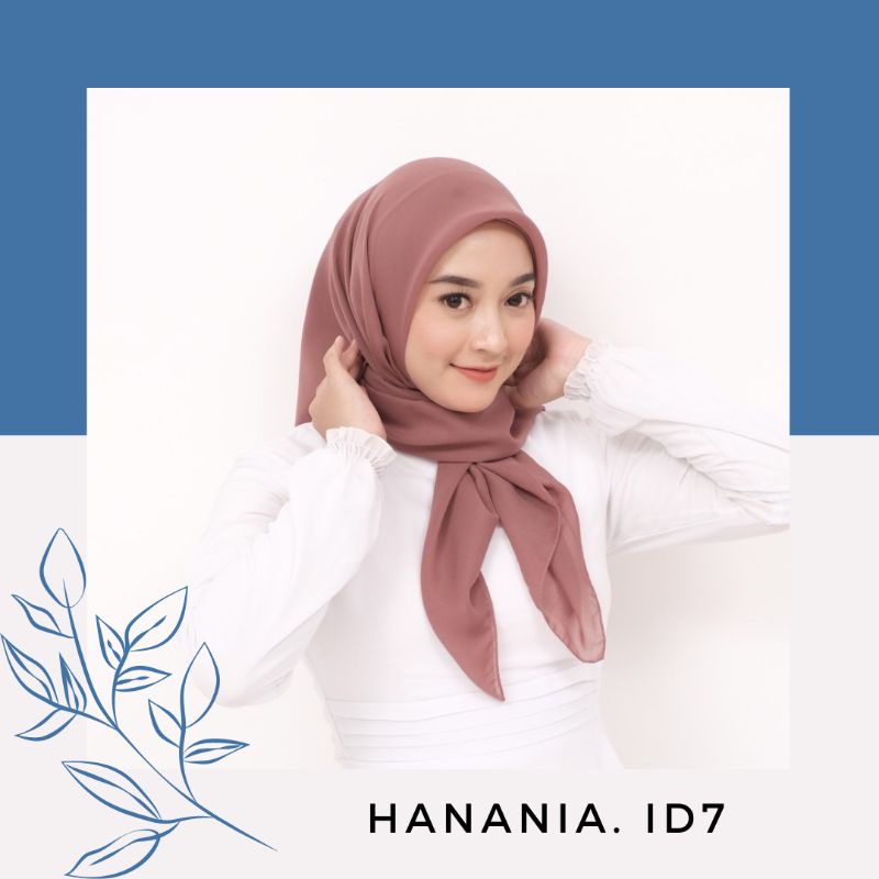 HIJAB SEGIEMPAT BELLA SQUARE PREMIUM FINISHING NECI