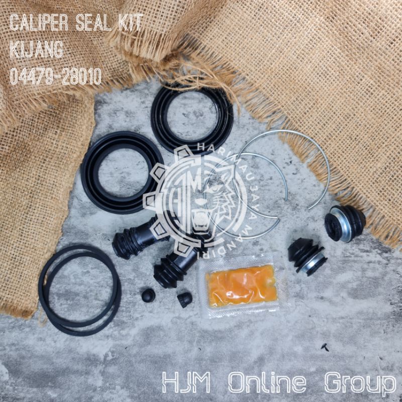 CALIPER KIT - KARET SEAL REM CAKRAM DEPAN KIJANG