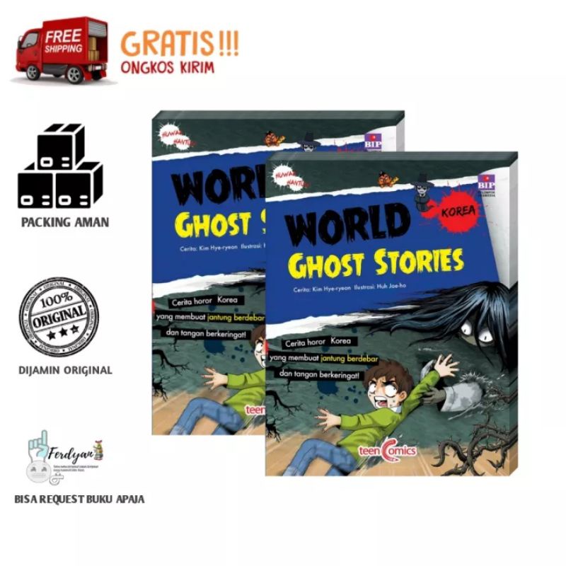 World Ghost Stories Korea by Kim, Hye-ryeon Buku komik anak komik remaja komik horor