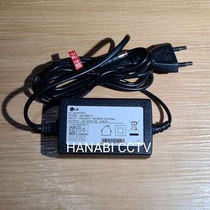 Adaptor 3a 12v LG Besar Korea Original